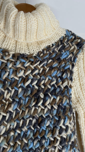 Color Knots Sweater S/M