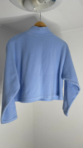 Blue Crop Fleece L