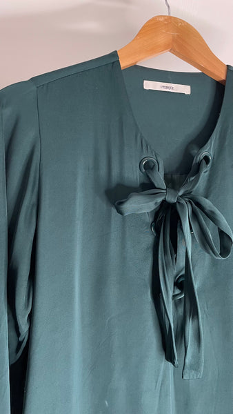 Uterqüe Teal Tunic L