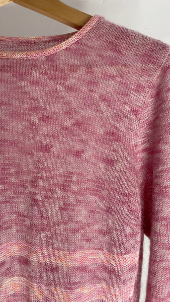 Blush Mohair Sweater S/M