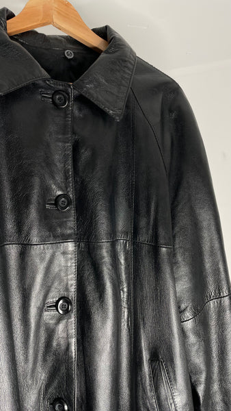 Baggy Leather Jacket IT50