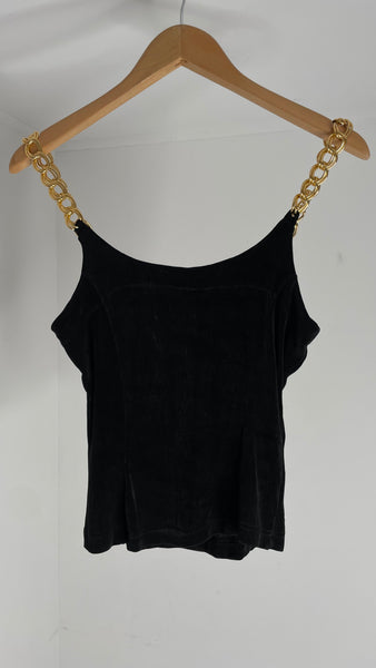 Gold Chain Top S/M