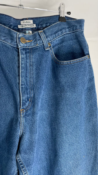 LLBean Relaxed Jeans M/L