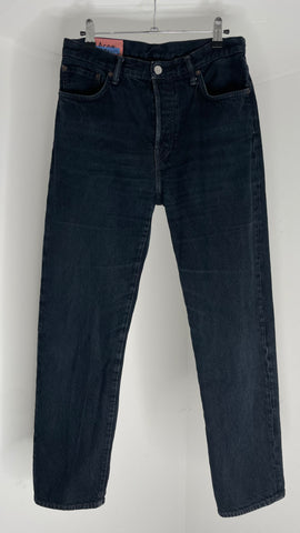 Acne Studios Black Overdye Jeans 29x30