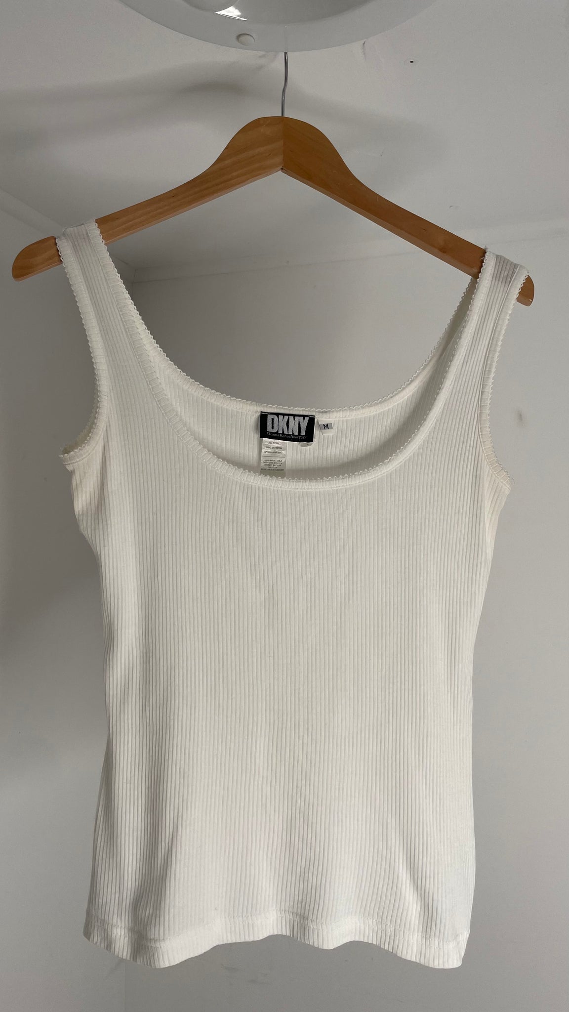 DKNY White Tank M