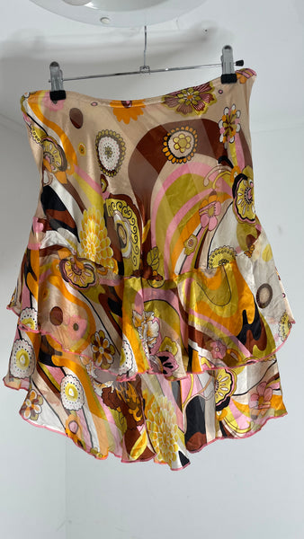 Silk Layer Skirt L