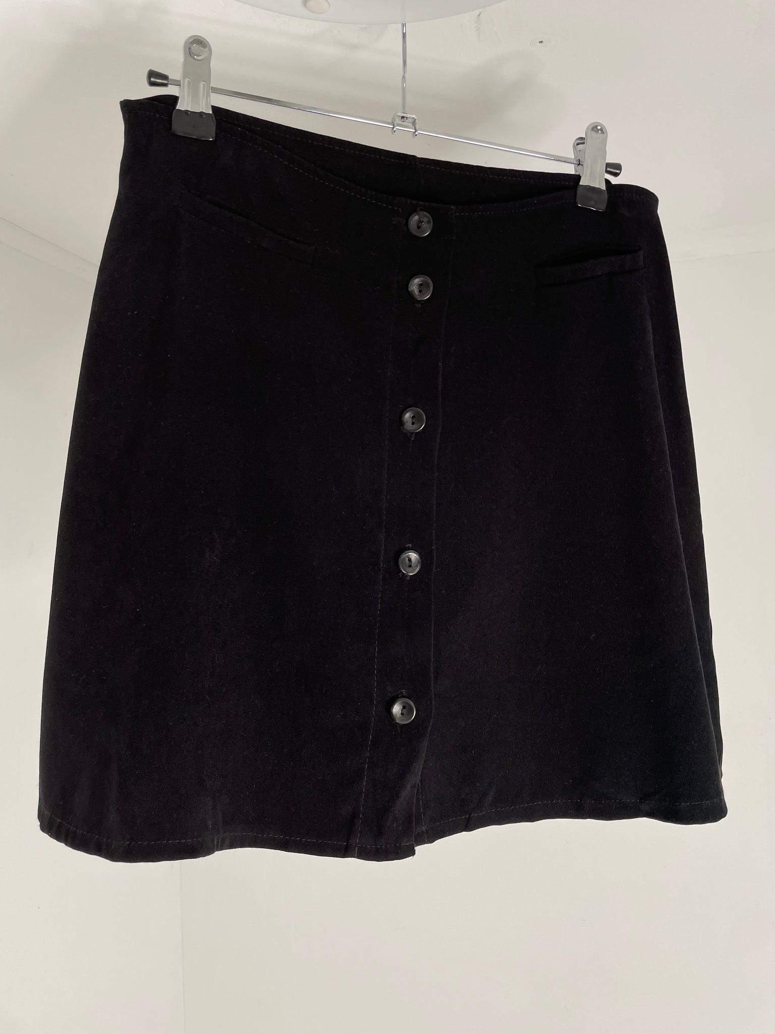 Button Mini Skirt EU38