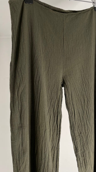 Cement Linen Pants S