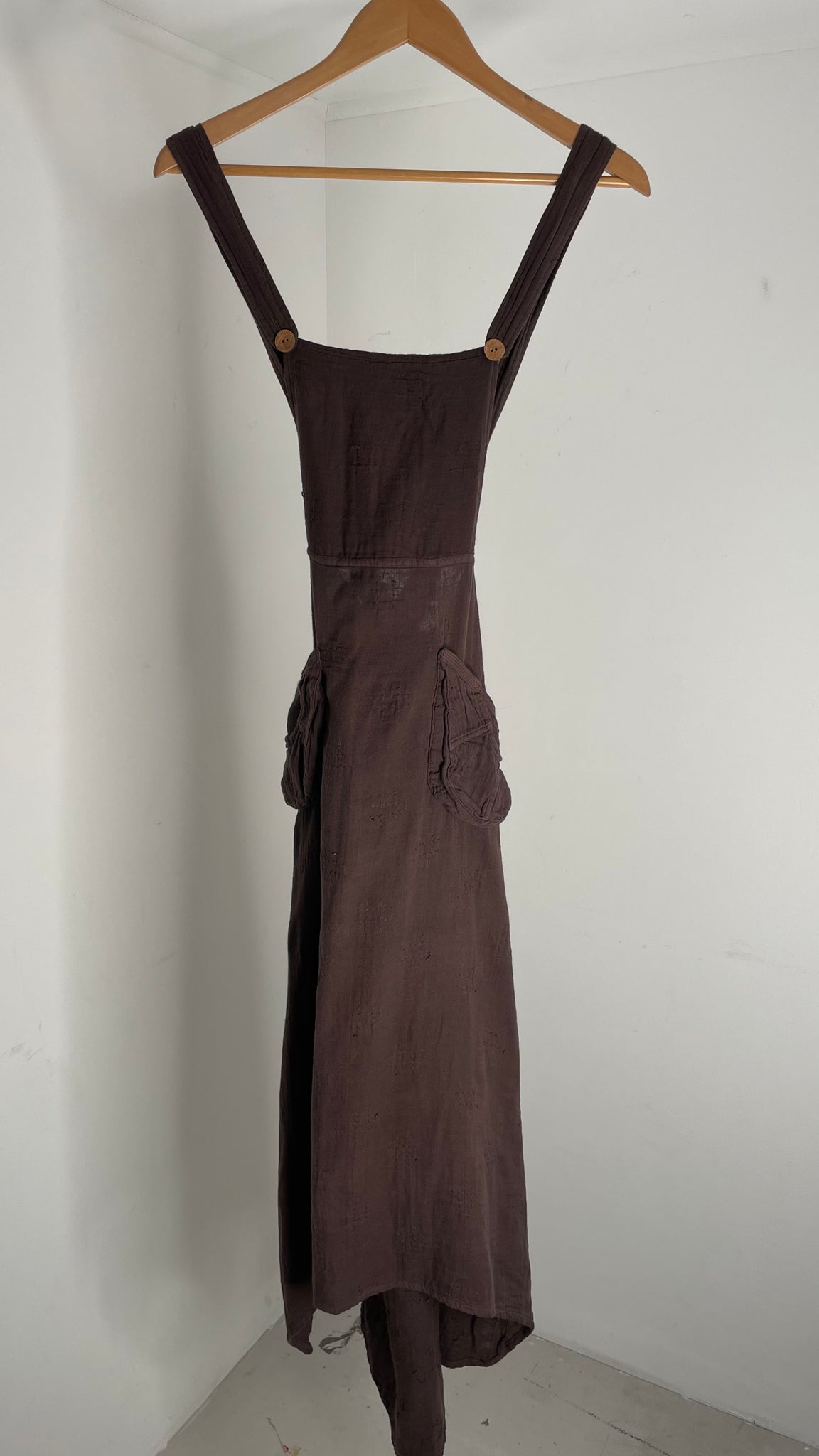 Brown Overalls M