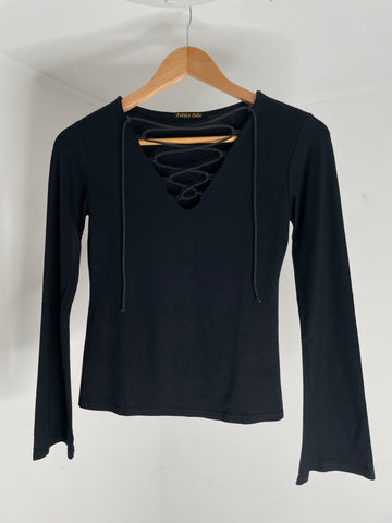 Tie Top Black M