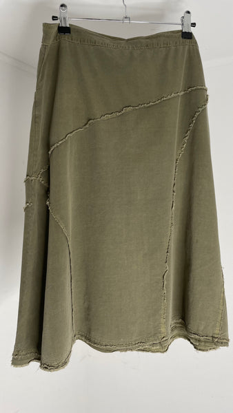 Olive Mid Skirt EU38