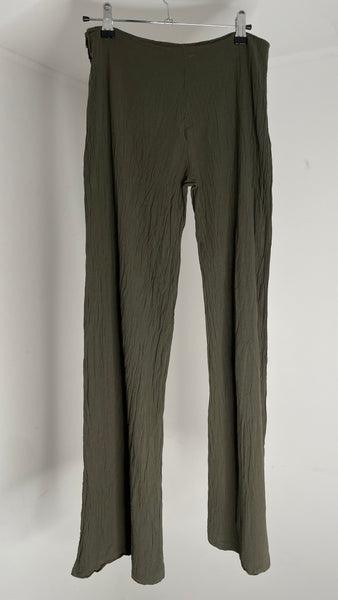 Cement Linen Pants S