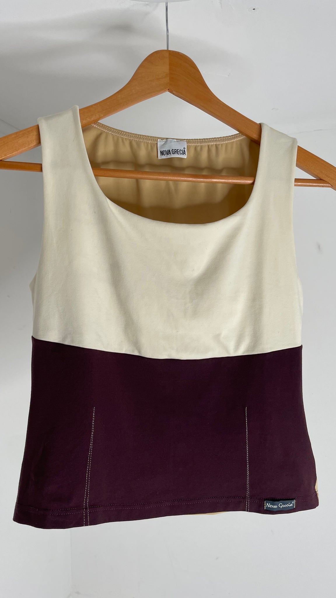 Color Block Tank L