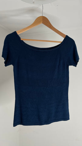 Blue Sweater Top L