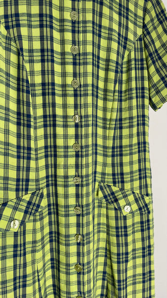 Lime Lines Dress EU38