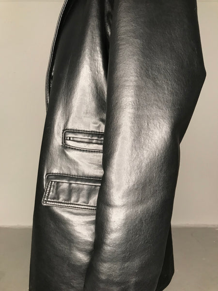 Italian Leather Jacket XL