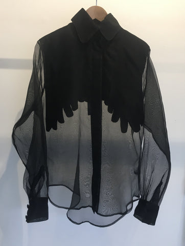 Conny Groenewegen Silk Blouse 36