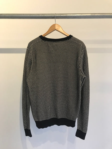 Black White Sweater M