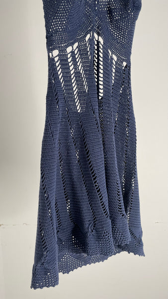 Crochet Mini Dress XS