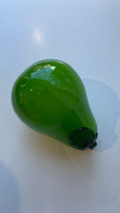 Murano Pear Glass Fruit