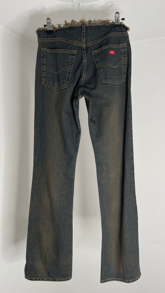 Fringe Flare Jeans 27x32
