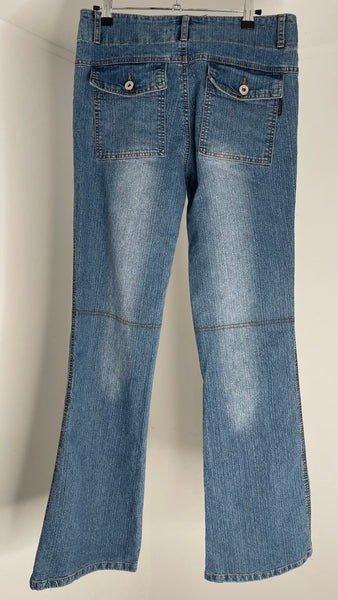 Pocket Flare Jeans L