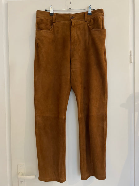 Gianni Versace Suede Trousers 48
