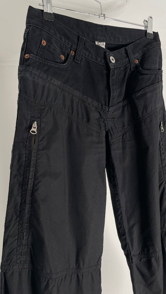 Double Zip Pants S