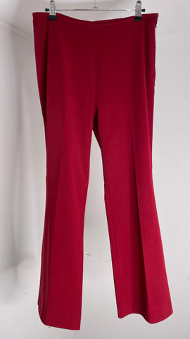 Wine Zip Pants IT46