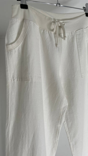 Linen Balloon Pants M