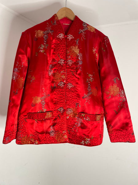 Silk Hong Kong Jacket M
