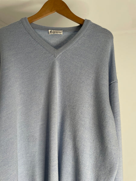 Sky Wool Sweater XL