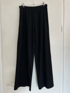 Wide Leg Blk Pant S