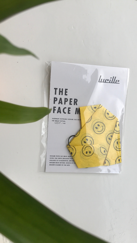 Origami Smiley Paper Face – LUCILLE