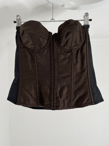 Chocolate Bustier M