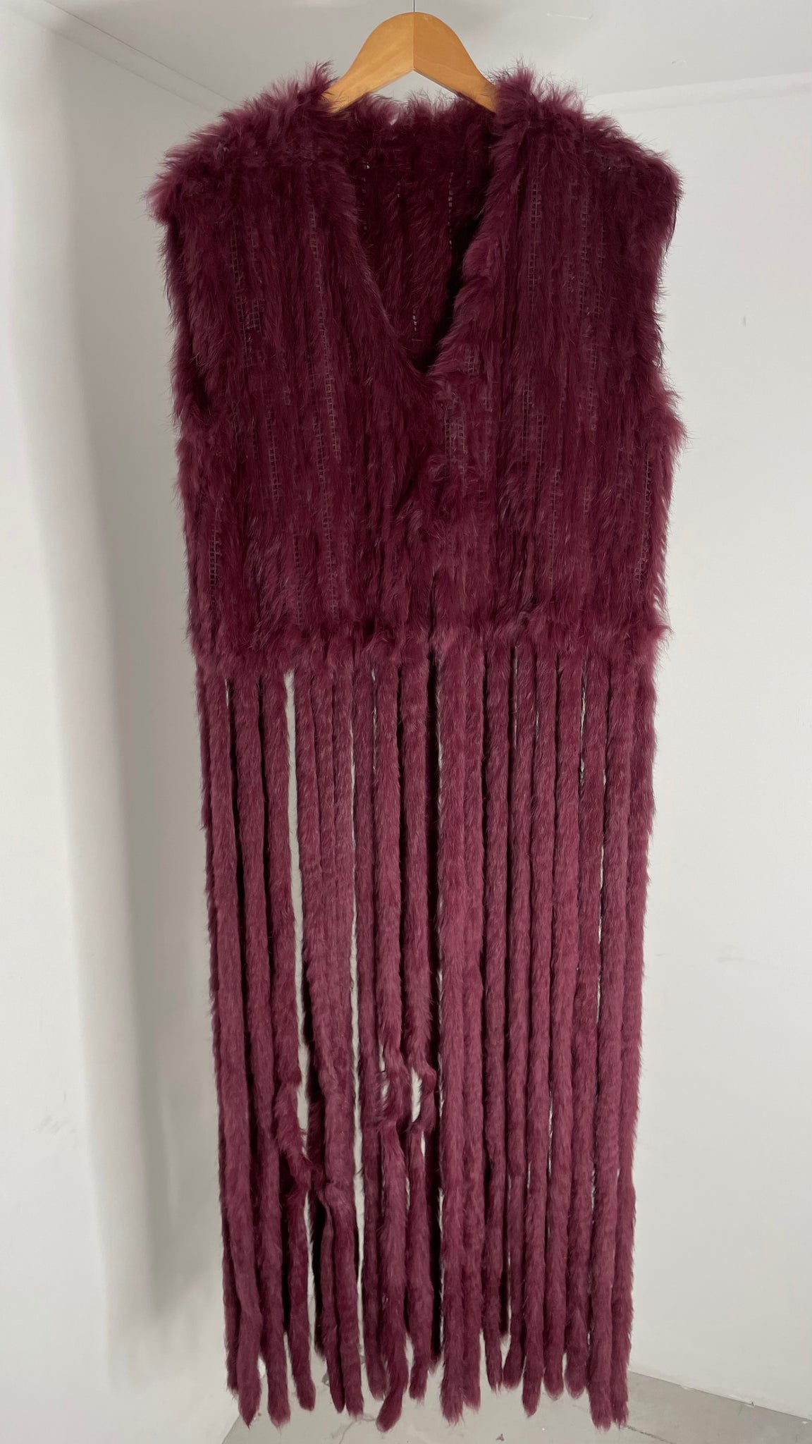 Fur Plum Octo Vest L