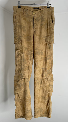 Camo Linen Pants M