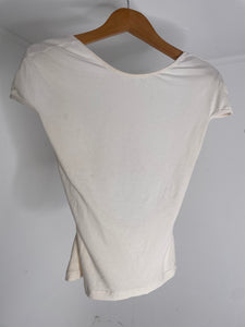 Backless White Top OS