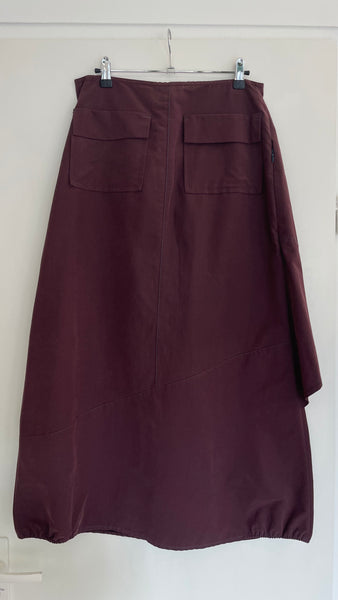 Deep Maroon Sport Skirt 38