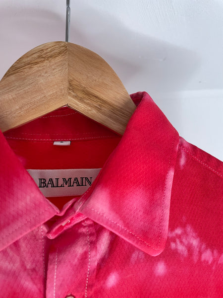 Balmain Tie Dye Button Shirt 2