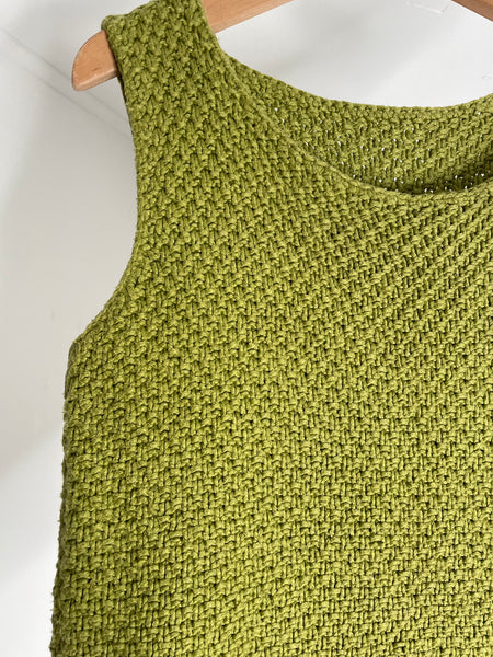 Green Knit Tank M/L