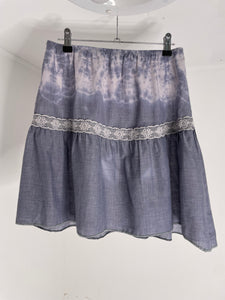 Lace Galaxy Skirt L