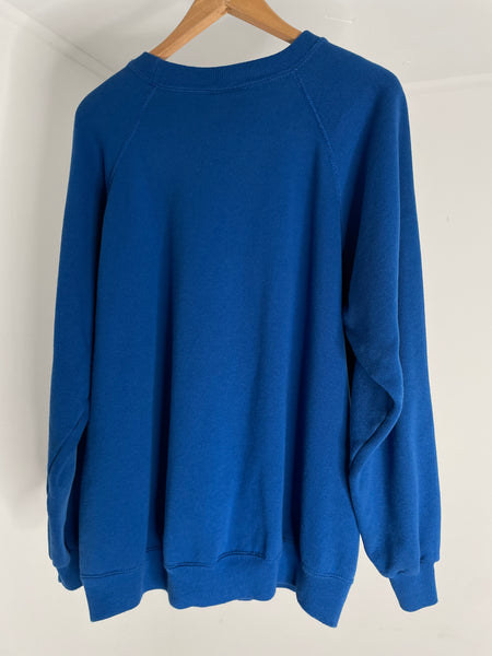 Sequin Piano Cobalt Sweatshirt L