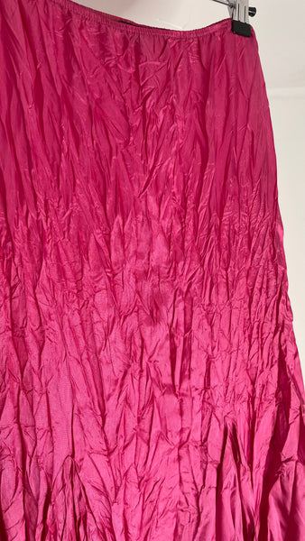 Pink Scrunch Skirt S