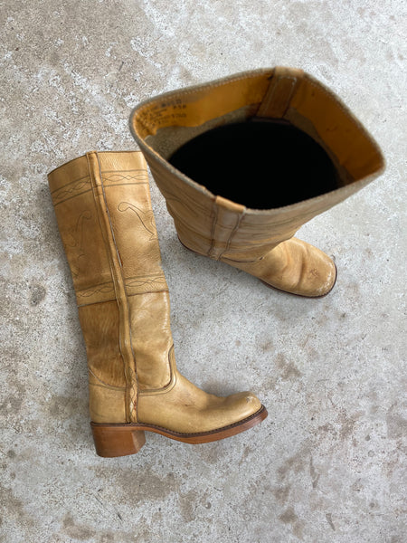 Brazilian Leather Boots 38.5