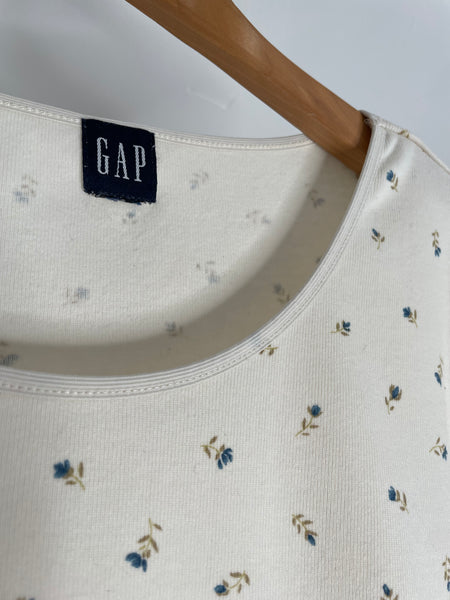 90s Gap Floral Shirt M