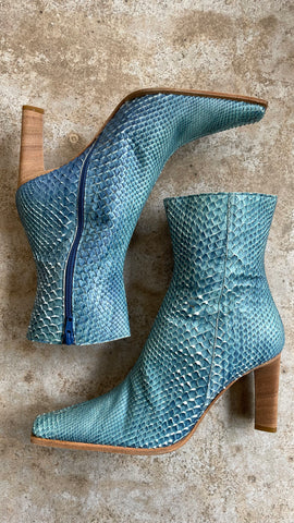 Teal Scales Boots IT38.5