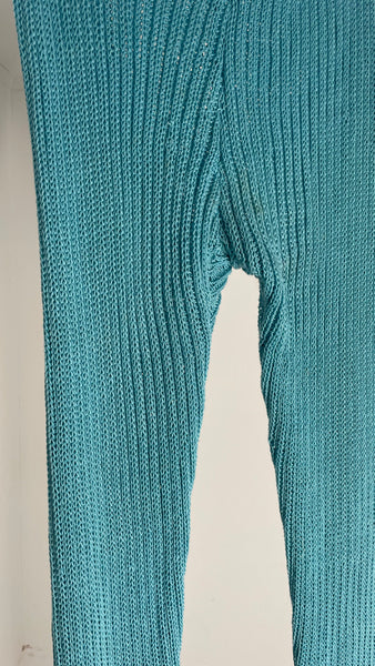 Amanda Bellman Turquoise Legs OS