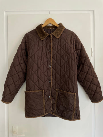 Brown Quilt Jacket M