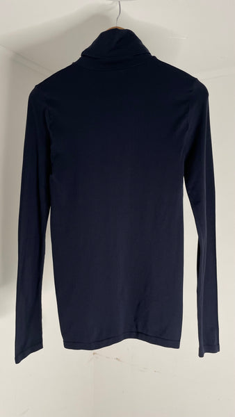 Navy Turtle Neck M